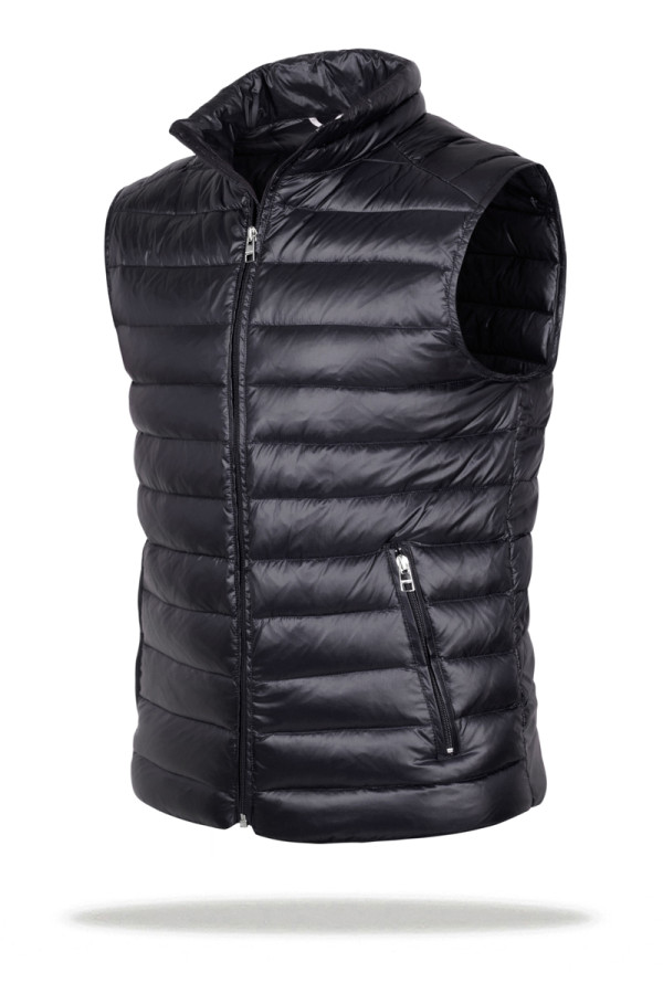 Men's down vest Freever NF 916 black, Фото №4- freever.ua