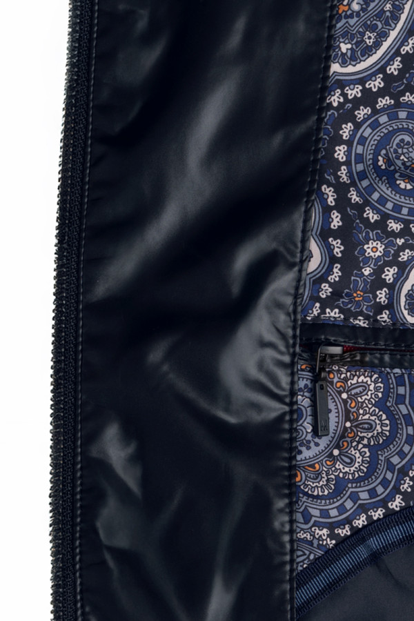 Men's demi-seasonal jacket Freever NF 9206 dark blue, Фото №7- freever.ua