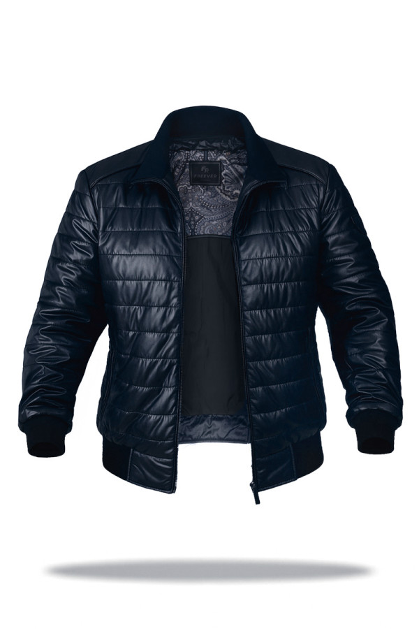 Men's demi-seasonal jacket Freever NF 9206 dark blue