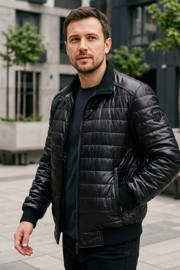 Herren-Zwischenjahreszeitjacke Freever NF 9206 schwarz, Фото №2- freever.ua