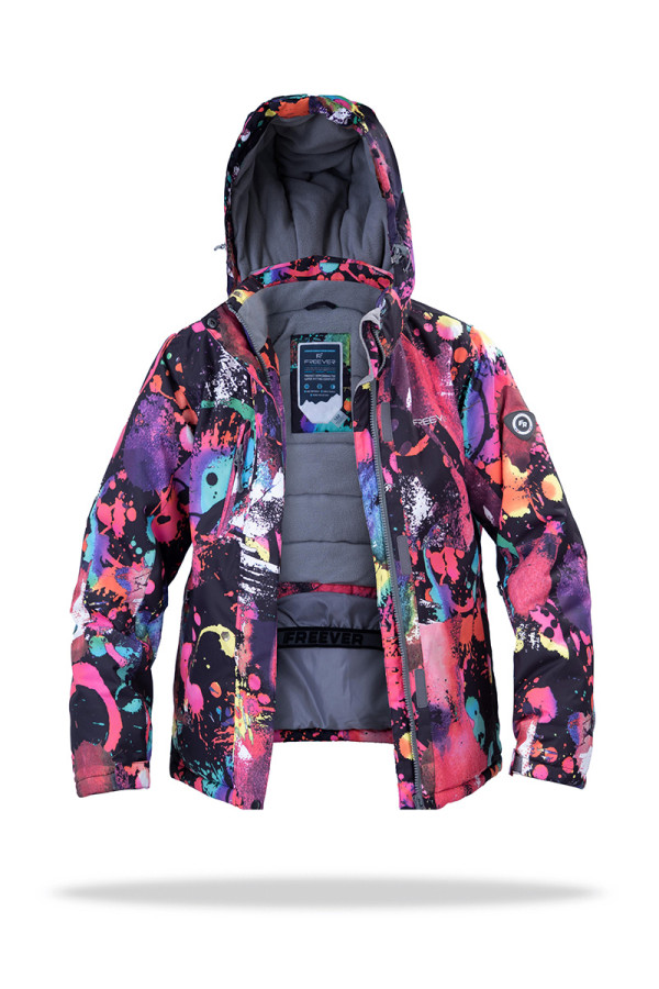 Children's ski suit FREEVER SF 21601 multicolor, Фото №3- freever.ua
