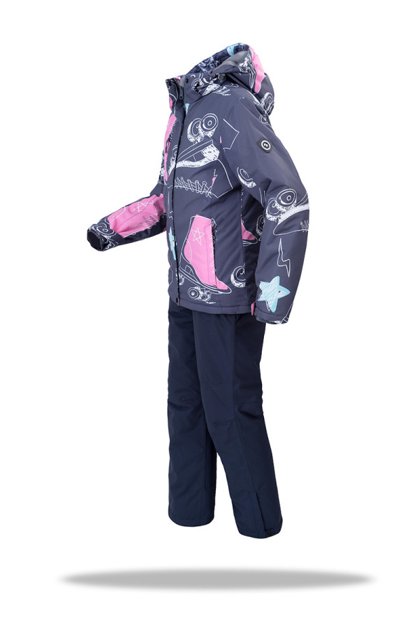 Children's ski suit FREEVER SF 21602 gray, Фото №2- freever.ua