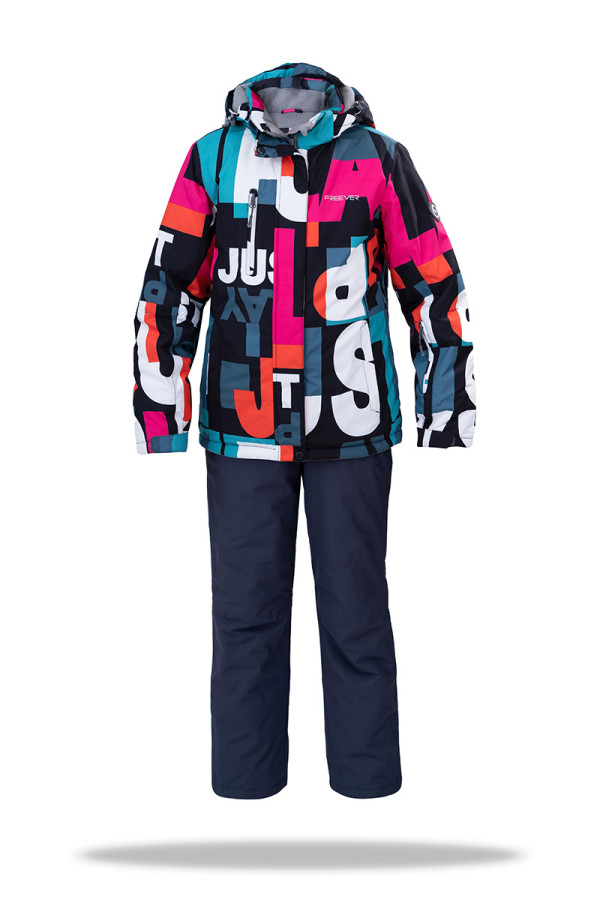 Children's ski suit FREEVER SF 21603 multicolor