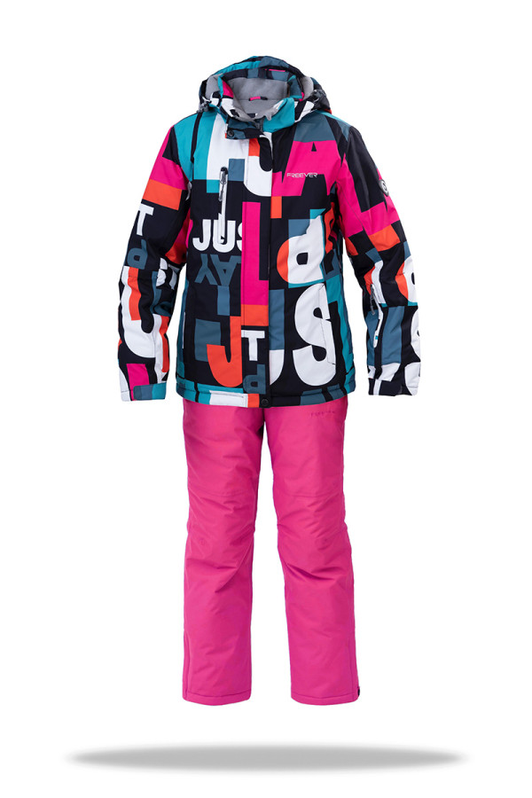 Children's ski suit FREEVER SF 21603 multicolor